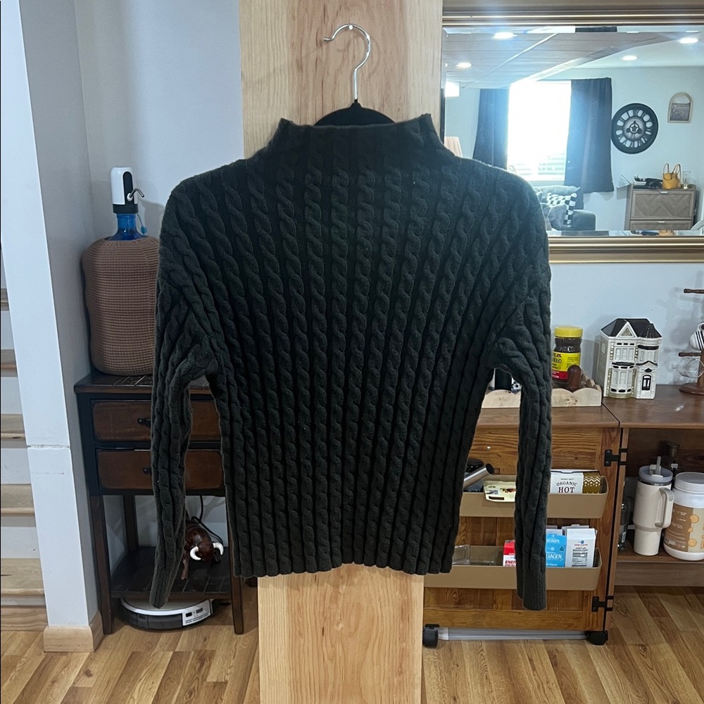 Philosophy Black Turtleneck Sweater